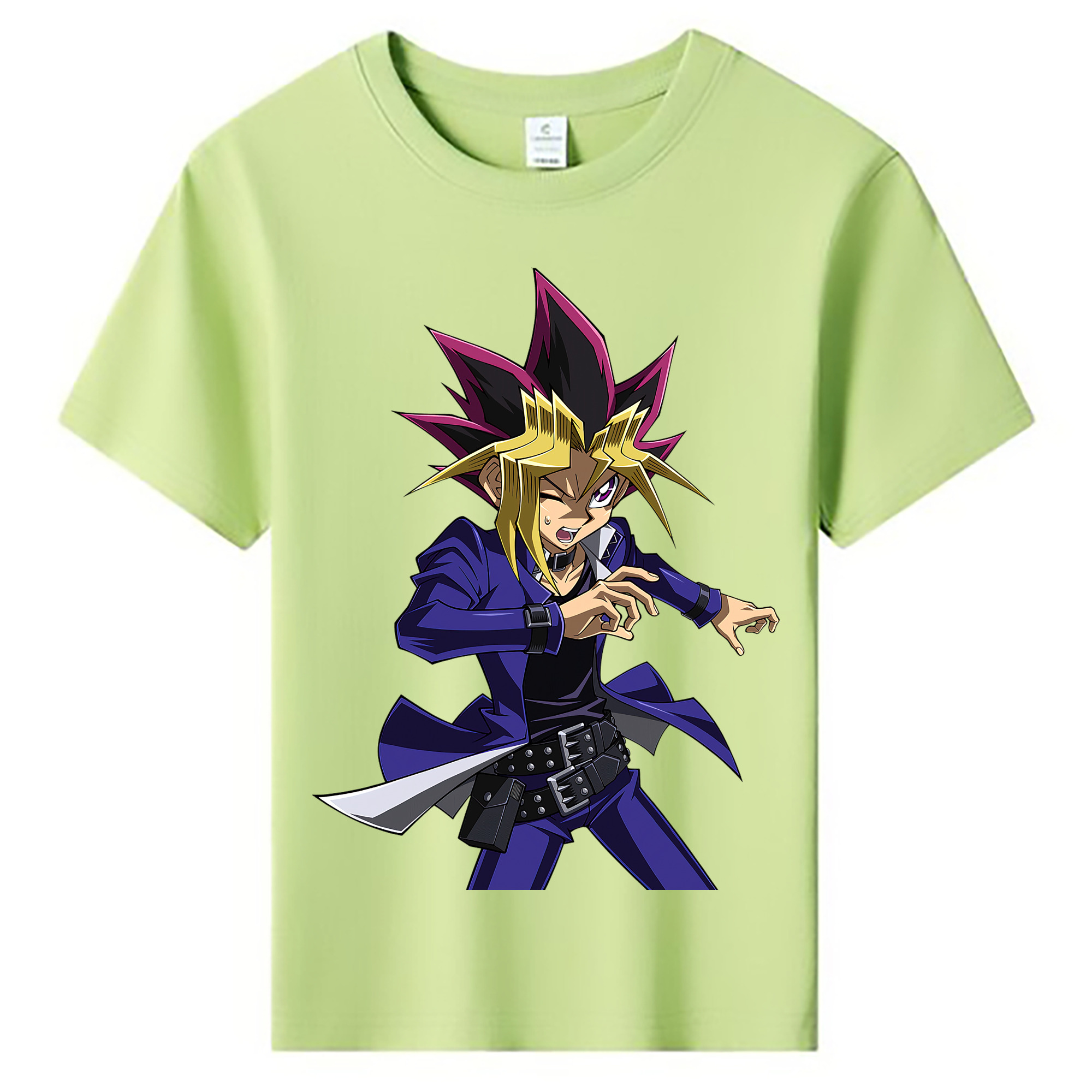 （画像用） 遊☆戯☆王 Yu-Gi-Oh! 綿100％キッズTシャツ（フロントプリント）